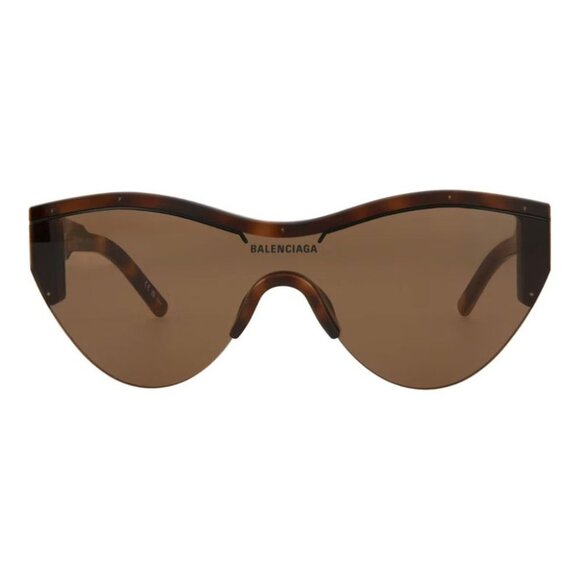 NWT BALENCIAGA SUNGLASSES HAVANA BROWN UNISEX EYEWEAR - Picture 4 of 5